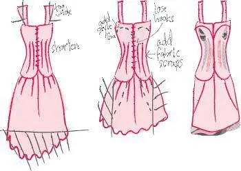 All night Emma tossed and turned in bed redesigning the dress in her mind - фото 123