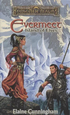 Elaine Cunningham Evermeet: Island of Elves обложка книги