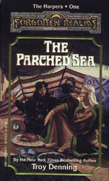 Troy Denning The Parched sea обложка книги