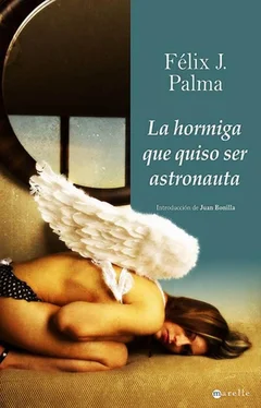 Félix Palma La hormiga que quiso ser astronauta обложка книги