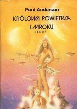 Poul Anderson Królowa powietrza i mroku обложка книги