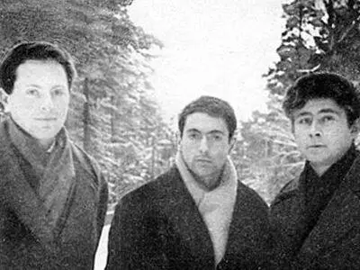 5Иосиф Бродский Анатолий Найман Глеб Горбовский Комарово март 1963 г - фото 5
