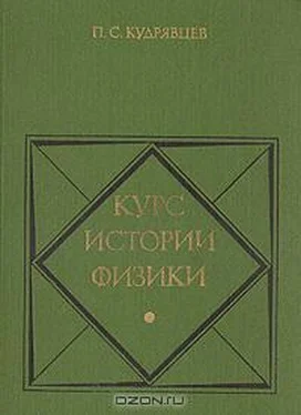 Кудрявцев Степанович Курс истории физики обложка книги