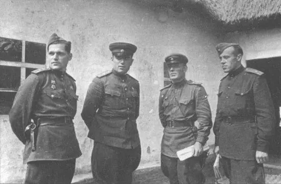 Оперативная группа 5й гвардейской танковой армии Воронежский фронт - фото 69