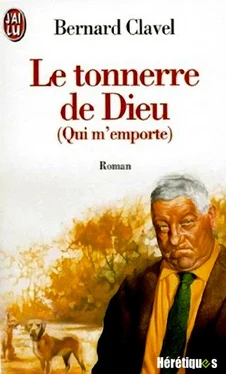 Clavel Bernard Le tonnerre de Dieu (Qui m'emporte) обложка книги
