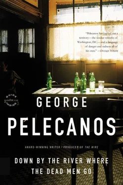 George Pelecanos Down By the River Where the Dead Men Go обложка книги