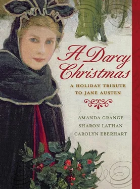 Amanda Grange A Darcy Christmas обложка книги