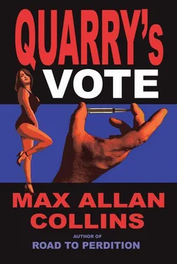 MaxAllan Collins Quarry's vote обложка книги