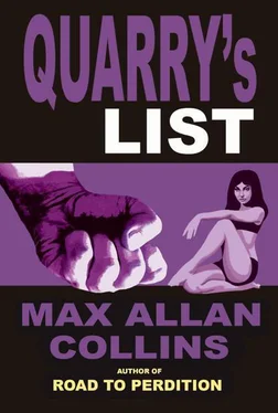 Max Collins Quarry's list обложка книги