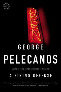 George Pelecanos Firing offence обложка книги