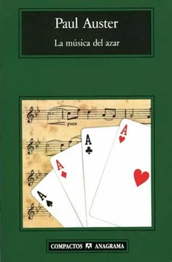 Paul Auster La música del azar обложка книги