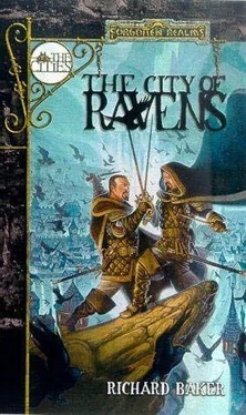 Richard Baker The City of Ravens обложка книги