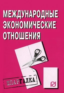 Коллектив авторов Международные экономические отношения: Шпаргалка обложка книги