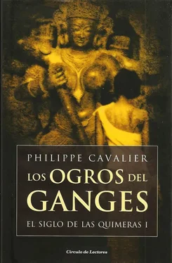 Philippe Cavalier Los Ogros Del Ganges обложка книги
