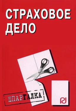 Коллектив авторов Страховое дело: Шпаргалка обложка книги