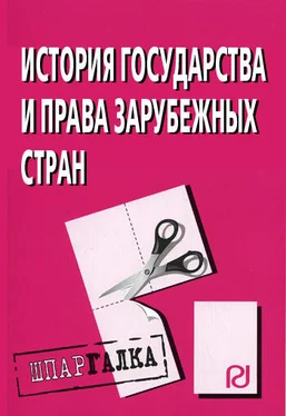 Коллектив авторов История государства и права зарубежных стран: Шпаргалка обложка книги