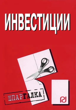 Коллектив авторов Инвестиции: Шпаргалка обложка книги