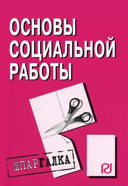 Коллектив авторов Основы социальной работы: Шпаргалка обложка книги