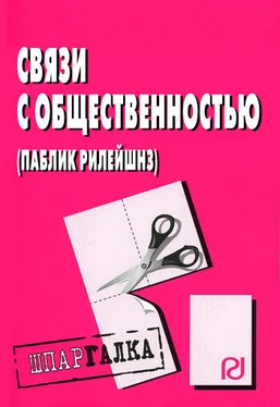 Коллектив авторов Связи с общественностью (паблик рилейшнз): Шпаргалка обложка книги