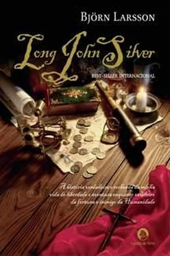 Björn Larsson Long John Silver обложка книги