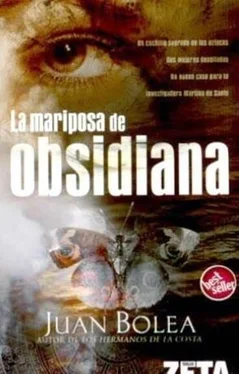 Juan Bolea La mariposa de obsidiana обложка книги