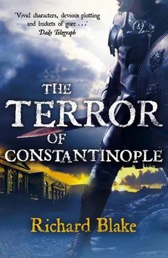 Richard Blake The Terror of Constantinople обложка книги
