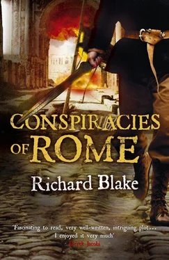 Richard Blake Conspiracies of Rome обложка книги