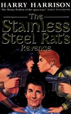 Harry Harrison The Stainless Steel Rat's Revenge обложка книги