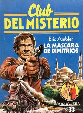 Eric Ambler La Máscara de Dimitrios обложка книги