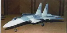 Модели трех различных вариантов компоновки Су27 19731975 гг - фото 98