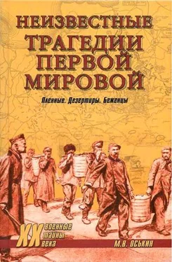 Максим Оськин Неизвестные трагедии Первой мировой. Пленные. Дезертиры. Беженцы обложка книги