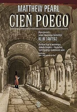 Matthew Pearl Cień Poego обложка книги