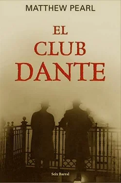 Matthew Pearl El Club Dante обложка книги