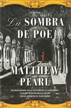 Matthew Pearl La Sombra de Poe обложка книги