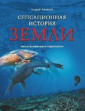 Андрей Скляров Сенсационная история Земли обложка книги