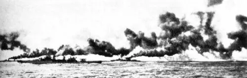 Рис 59 Лидеры идут в бой Два крейсера соединения Y в 1700 без затруднения - фото 61