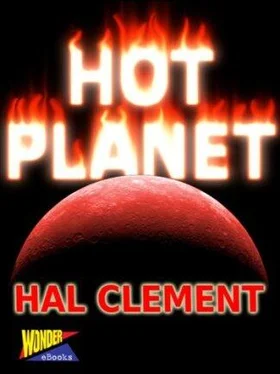 Hal Clement Hot Planet обложка книги