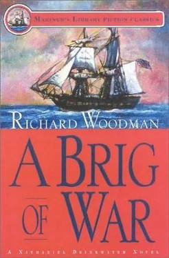 Richard Woodman A Brig of War обложка книги