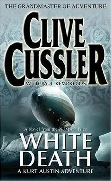 Clive Cussler White Death обложка книги