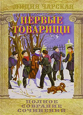 Лидия Чарская Первые товарищи обложка книги