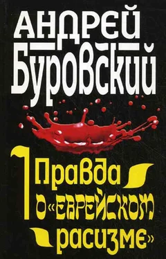 Андрей Буровский Правда о «еврейском расизме» обложка книги