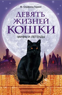 Олдфилд Гоувей Девять жизней кошки. Мифы и легенды обложка книги