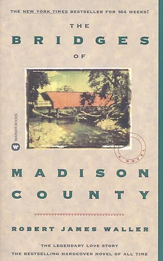 Robert Waller The Bridges of Madison County обложка книги