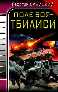 Георгий Савицкий Поле боя – Тбилиси обложка книги