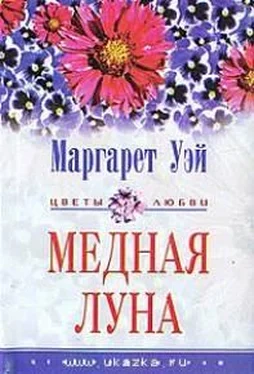 Маргарет Уэй Медная луна обложка книги