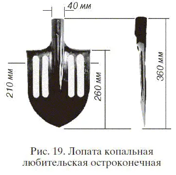 Рабочая кромка ее должна быть хорошо наточена для облегчения рабо - фото 19
