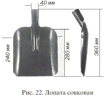 Рабочая кромка ее должна быть хорошо наточена для облегчения работы а загнутый - фото 22