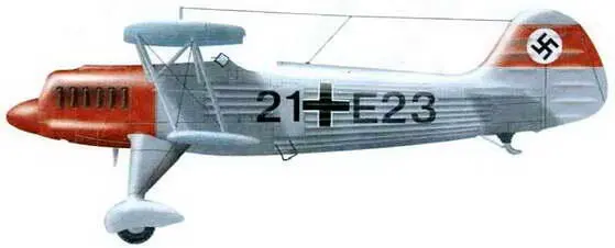 Не51 А1 из состава IJG132 Рихтгофен Дебренен весна 1935 г Поплавковый - фото 5