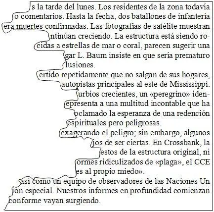 Qué hay al otro lado preguntó Elaine Un anuncio de coches Y una fecha - фото 1