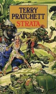 Terry Pratchett Strata обложка книги